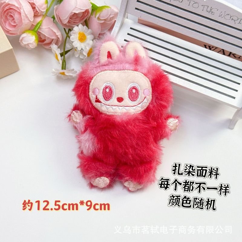 きしむかわいい Labubu ぬいぐるみペンダント labubu 第三世代キーホルダーバッグペンダント小さなギフトアクセサリー|undefined