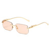 Decorations, retro sunglasses suitable for men and women, metal glasses, wholesale