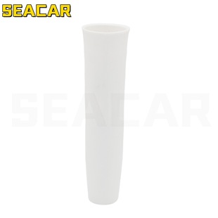 White Pvc Fishing Rod Seat Bushing Anti-Uv Corrosion Resistance Yacht Boat Marine Hardware Accessories