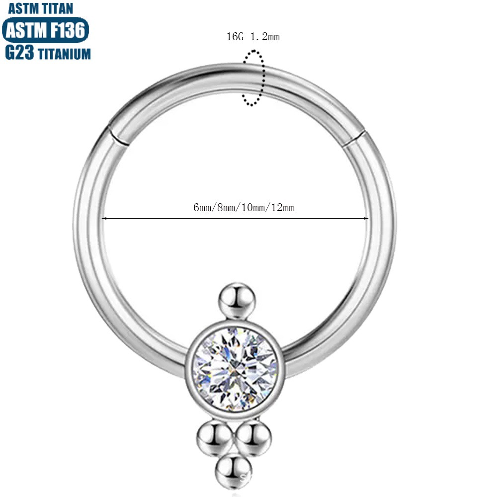 Labret stud lip piercing jewelry styling detail
