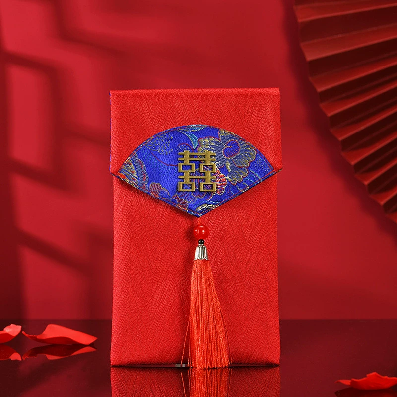 Wedding red envelope wedding new Chinese retro creative personality red envelope red envelopes red envelope bag is a sealing 10,000 yuan to wholesale