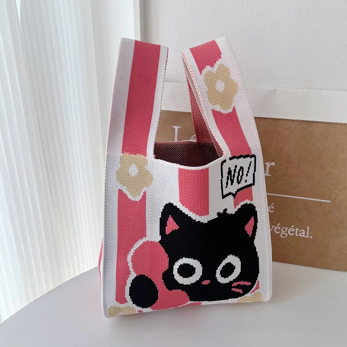 전화 고양이 핑크