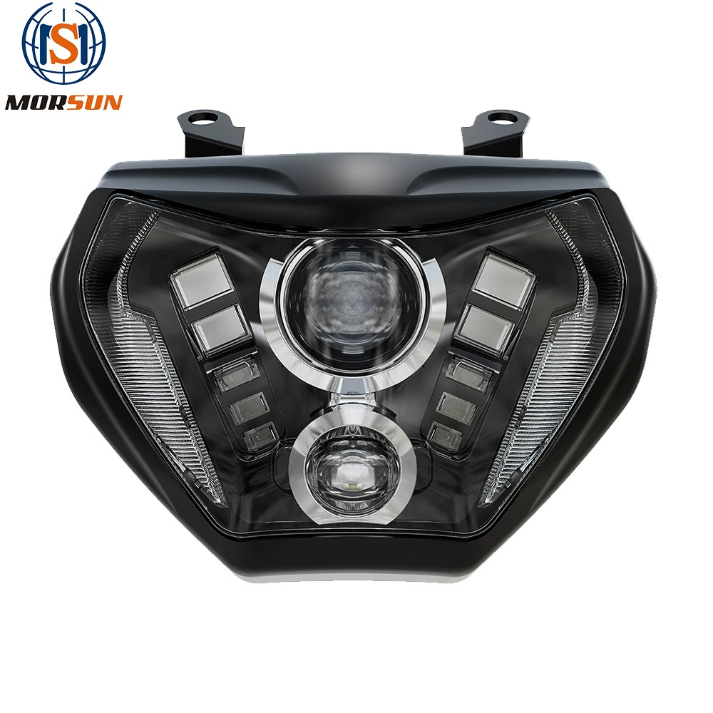 Подходит для мотоциклетных фар Yamaha локомотив модифицированные фары для Yamaha MT07 2019