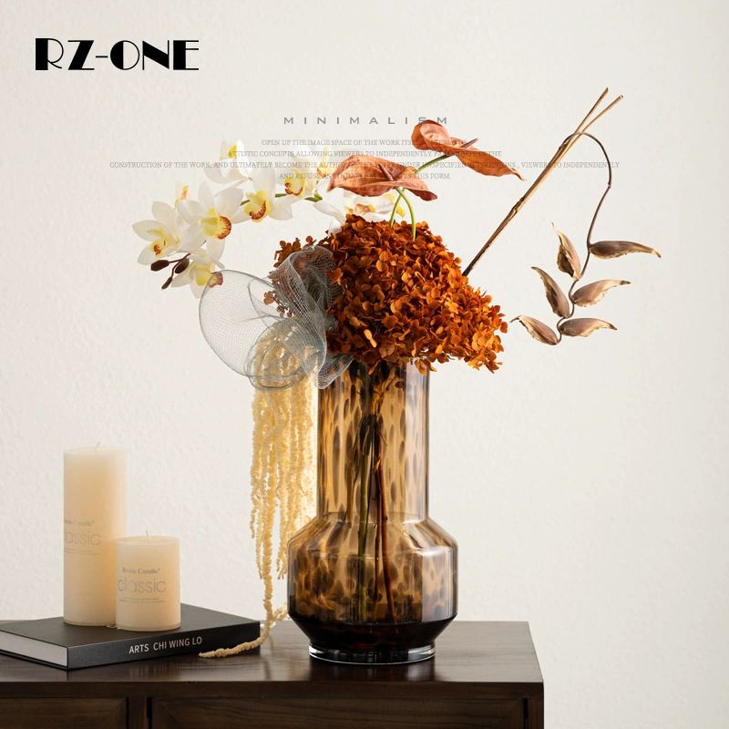 Craftsman Thirteen Итальянская доступная роскошь, искусственный цветок, высококачественная стеклянная цветочная композиция, гостиная, обеденный стол, журнальный столик, украшение для рабочего стола