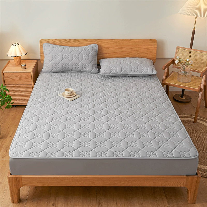 Waterproof quilted sheet, mattress, dustproof protective cover, bedspread, increased thickness