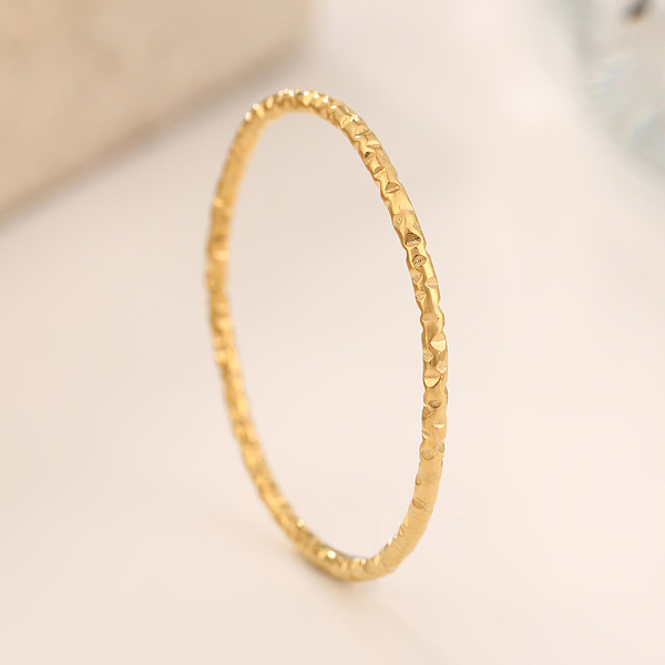 Wavy sophisticated design fashionable ring with pigtail stainless…