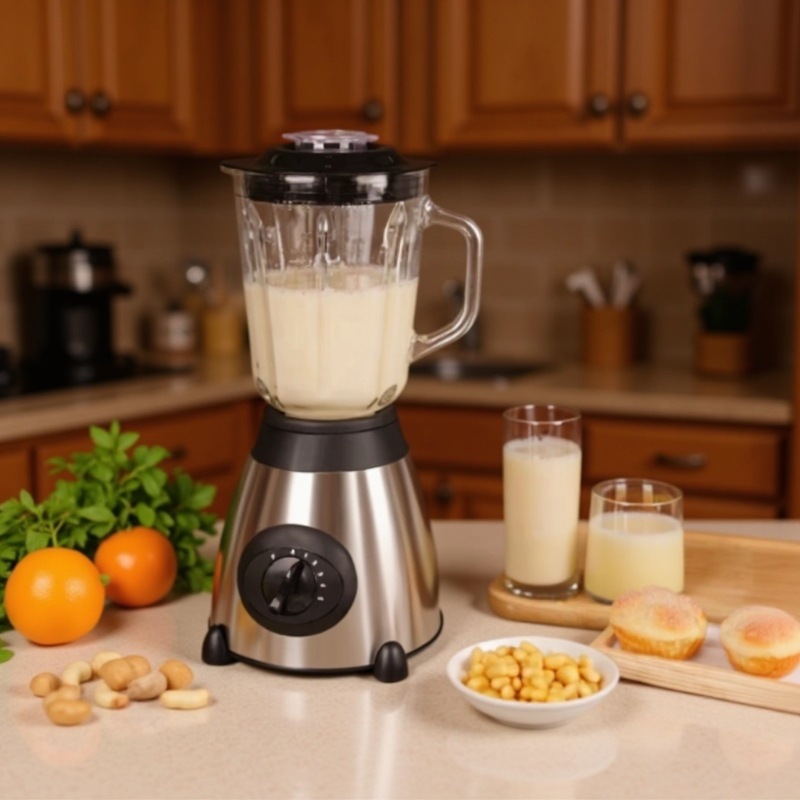 220V European Household Cooking Machine Two-In-One Juicer Baby Food Supplement Blender Dry Grinder Semi-Automatic Juice