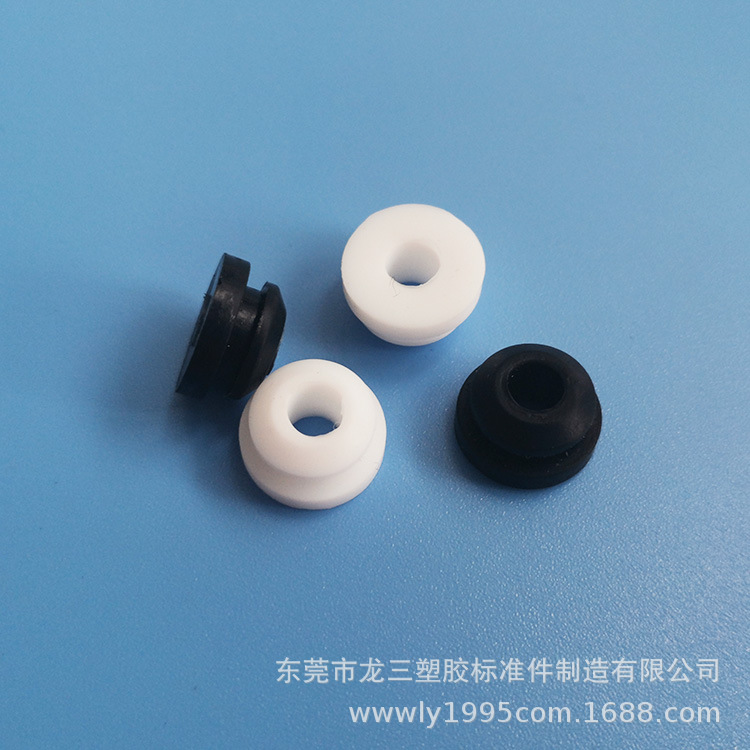 龙三厂家供应K-5-2硅胶护线套电缆护线圈电线保护线圈适用9mm孔