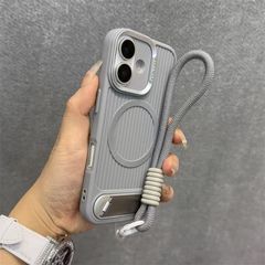 マグネット式ステルスホルダー携帯ケース対応アップル16pro保護カバーiphone15maxケース14ソフトストラップ