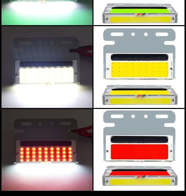 Ultra-thin 24V Truck Side Light High Brightness COB Ground Light