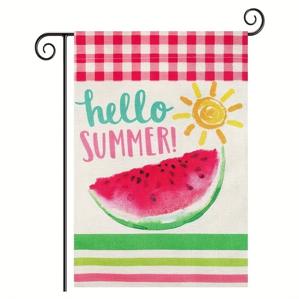 Summer Watermelon Garden Banner B Type B