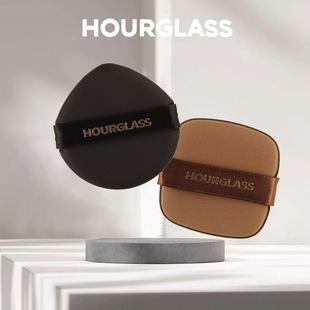 Hourglass Square Drop-Shaped Air Cushion Powder Puff Liquid Foundation Bb Cream Makeup Sponge Four Pack Wet and Dry Use