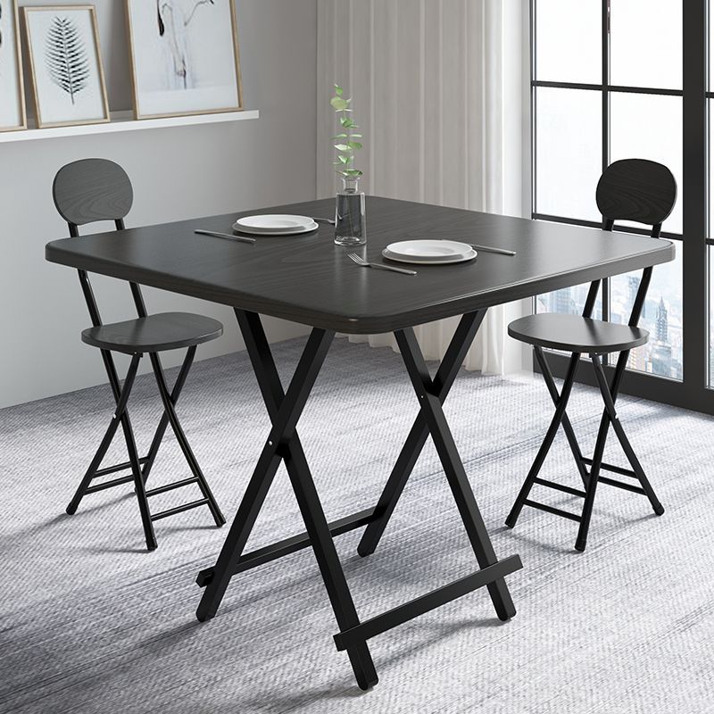 Mesa de comedor retráctil de casa de alquiler pequeña simple y portátil mesa de negociación doméstica multifuncional económica mesa plegable image 35