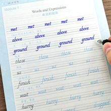 墨点外研版五年级小学生英语上下册同步练字帖描红斜体速成临摹本