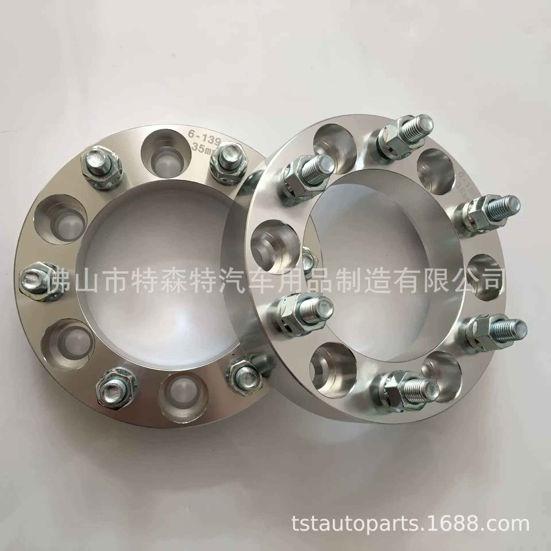 皮卡通用法兰盘轮毂加宽垫片Ranger Triton Hilux  D-max 6*139.7