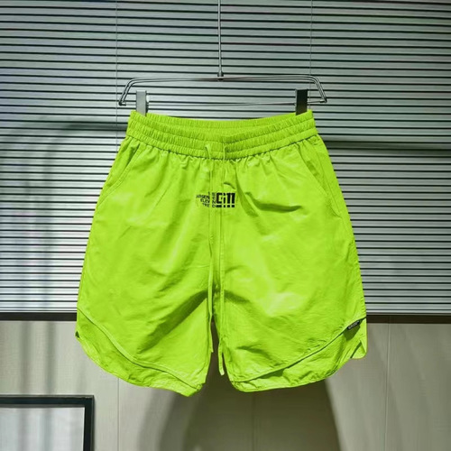 2025 Men's Summer Thin Ice Silk Beach Shorts Youth Quick-Dry Breathable Outer Wearing Loose Casual Sport Pants