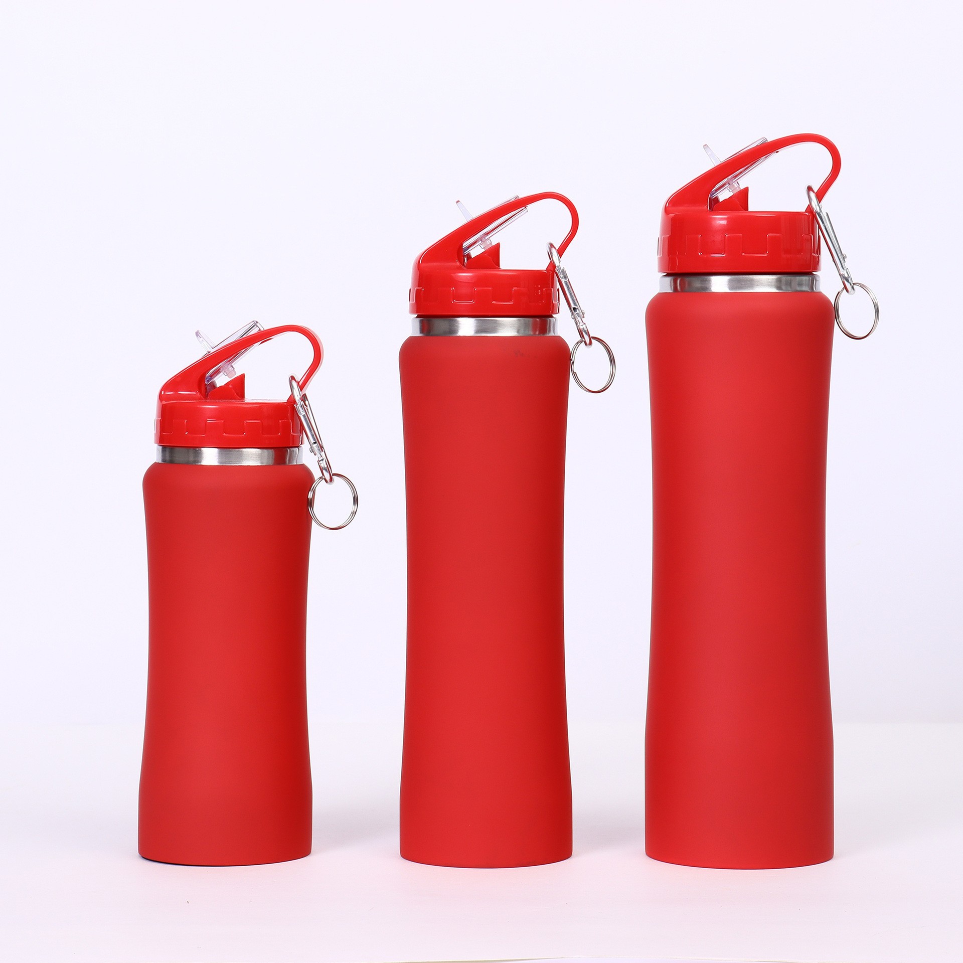 Nuevo vaso de pajita de acero inoxidable de gran capacidad transfronterizo, olla espacial portátil para exteriores portátil, termo de cintura pequeña image 16