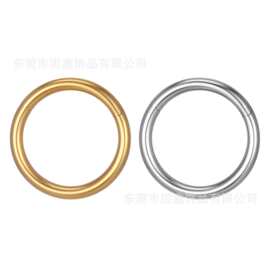 高品质专供316L不锈钢无销钉鼻环钛钢耳环跨境无缝圈鼻钉穿刺饰品