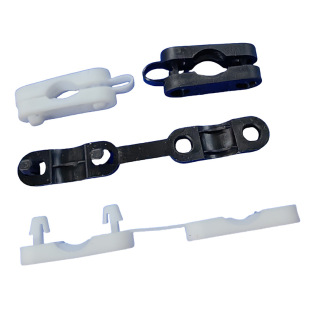 Integrated Wire Clamp, Upper and Lower Wire Clamp Fixing Piece, Wire Fixer, Fixed Clip, Integrated Straight Wire Clamp