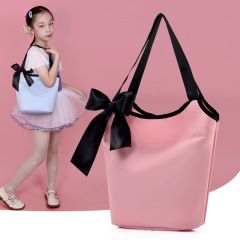 新しい子供用ダンスバッグ、ハンドバッグ、ショルダーバッグ、ラテンバレエダンスバッグ、ダンスバッグ、ロゴ入り