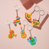 Cartoon keychain PVC, nail decoration, 2021 collection, suitable for import, new collection, Birthday gift