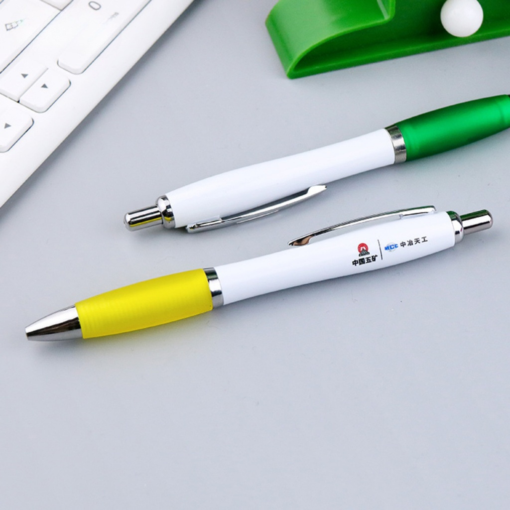 Bolígrafo con forma de calabaza con impresión de logotipo, bolígrafo retráctil de plástico personalizado para comercio exterior transfronterizo, bolígrafo publicitario de regalo, imprimible.