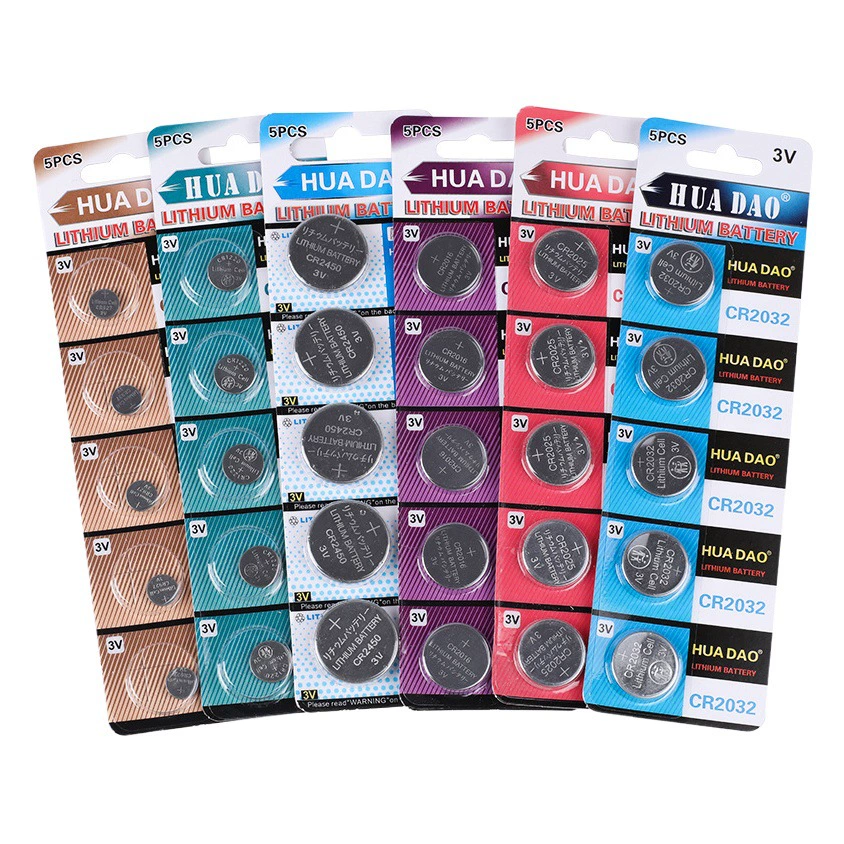 Кнопка батареи CR2032CR2025CR2016CR1220CR927 Автомобильный ключ 3V литий марганец застежка электроника
