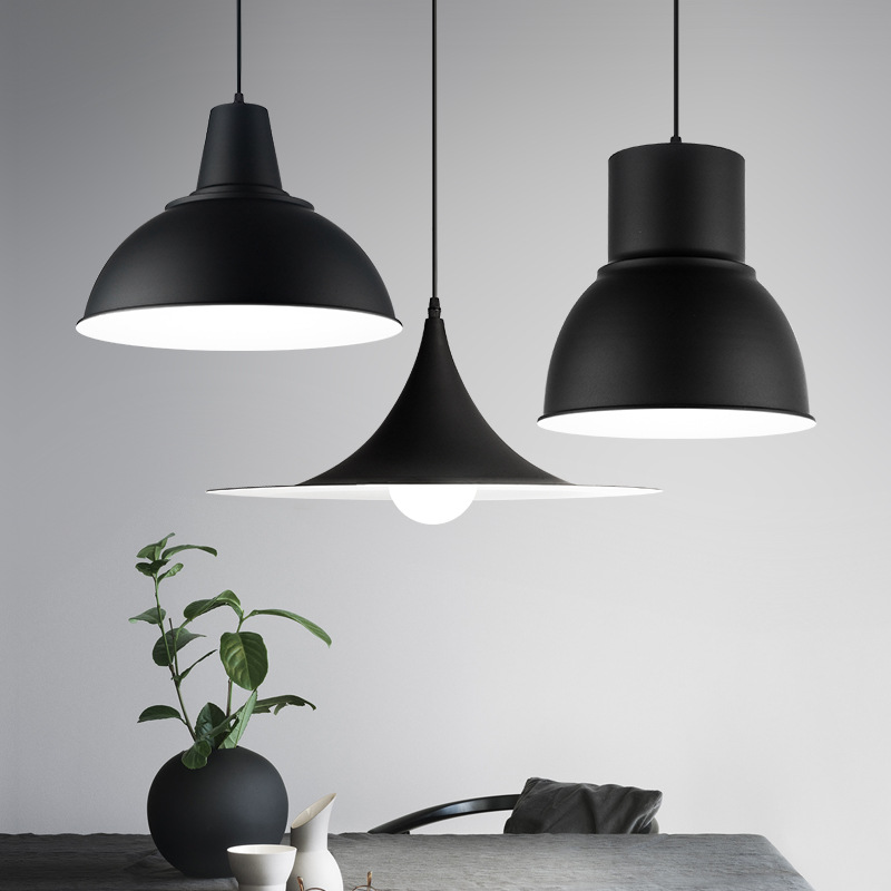 Creative Industrial Factory Pendant Lamp Cover, Minimalist Industrial Restaurant, Salon, Studio, Dance Studio, Gymnasium, Special Purpose Lamp