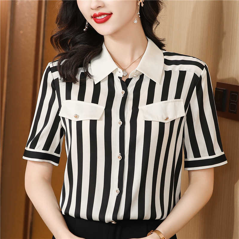 Retro summer fashionable elegant shirt