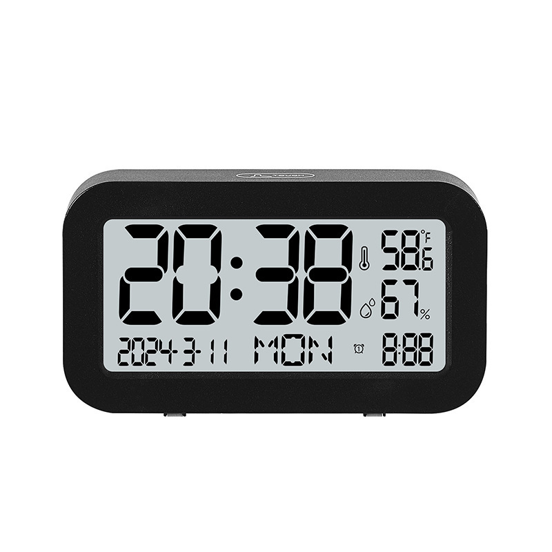 다기능 LCD 알람 시계 학생 시계 간단한 터치 빛나는 시계 패션 데스크탑 데스크 시계 801Y02