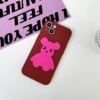 Factory direct provision of acrylic XX bears hand -sensing violent bears for multiple colors suitable for mobile phone shell jewelry DIY accessories