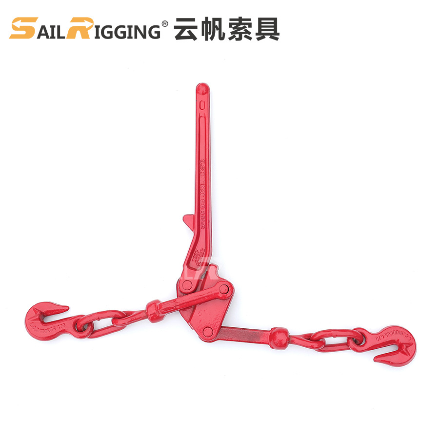 间接式紧索具牵引器 2.45吨高强度合金钢紧索具 锻造钢丝绳捆绑器