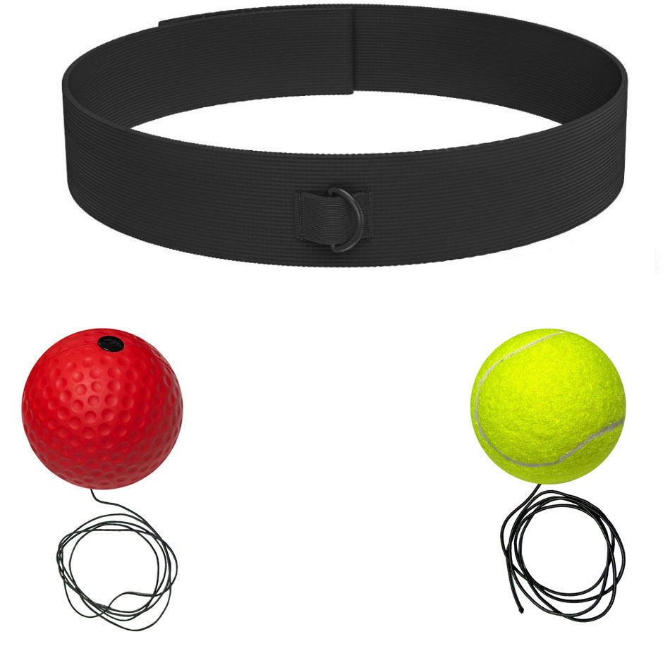 Boxeo de reacción montado en la cabeza bolas de entretenimiento de descompresión para niños bolas de velocidad mágica entrenador de boxeo de ojos para adultos