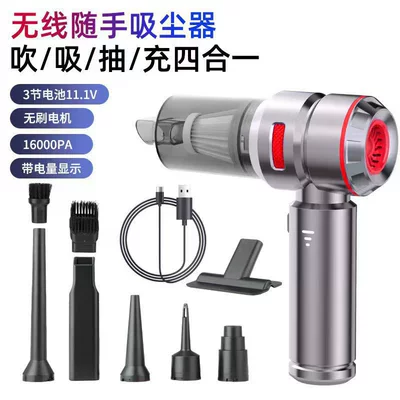 Small Mini Dust Blower — Tozsoranlar - silver-red