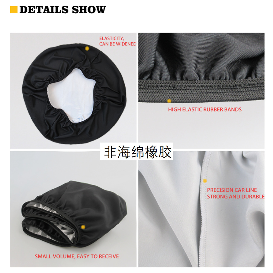 To figure full-width customized middle hole car spare tire cover tire protective cover car dust protective cover 18in