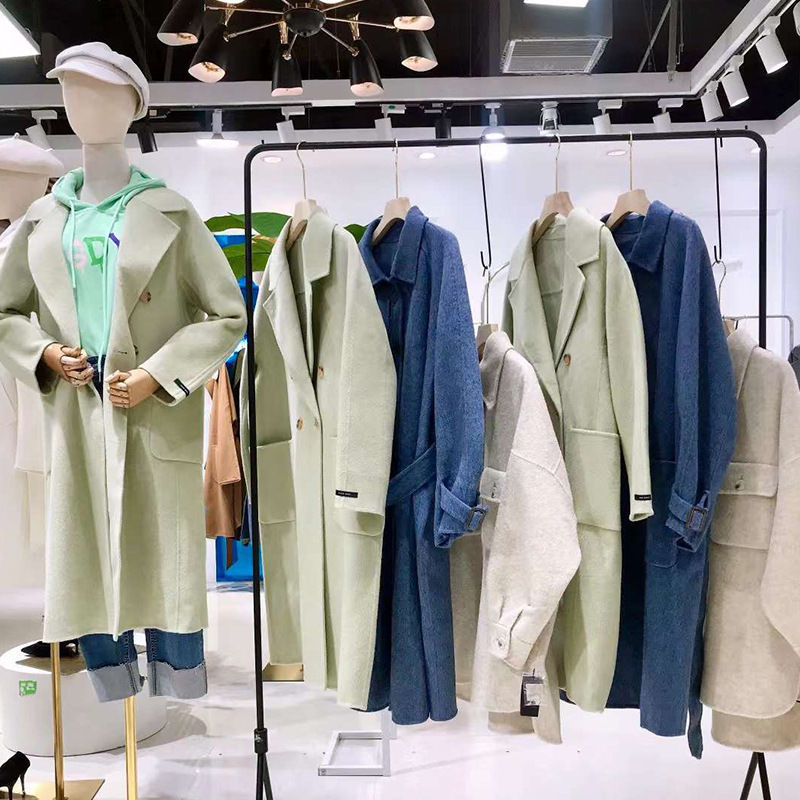 2023ZAR winter A season Australian wool loose version women's double-sided cashmere coat workplace coat brand women's clothing wholesale