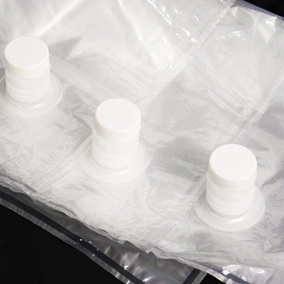 in stock 20 L22L transparent pull ring bag in box juice red wine liquid packaging bag food grade material PA valve bag