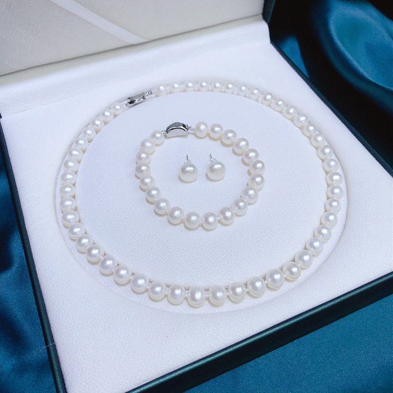珍珠项链套装