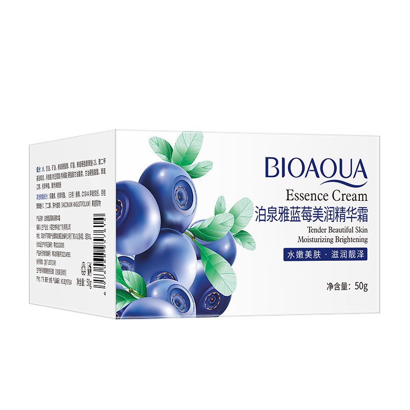 Poquenya Blueberry Essence, crema hidratante, crema facial, crema hidratante.