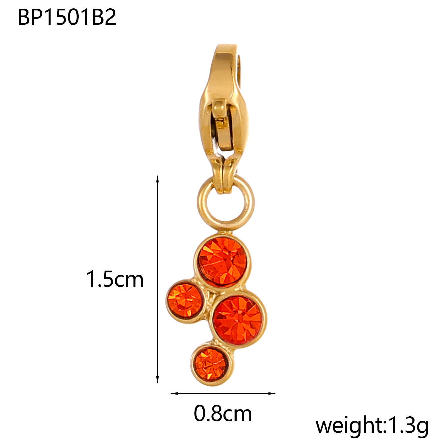 2g Weight Pendant, Chain Jewelry Making Type DIY Ornament Accessories Classification 1 Piece Quantity 304 Stainless Steel Material Geometric Pattern All Seasons Season Plating Design Simple Style Style 1 Piece 304 Stainless Steel Geometric Pendant Chain 4