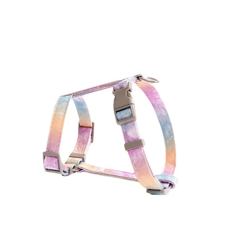 Juego de correa de color degradado para gatos para mascotas transfronterizas