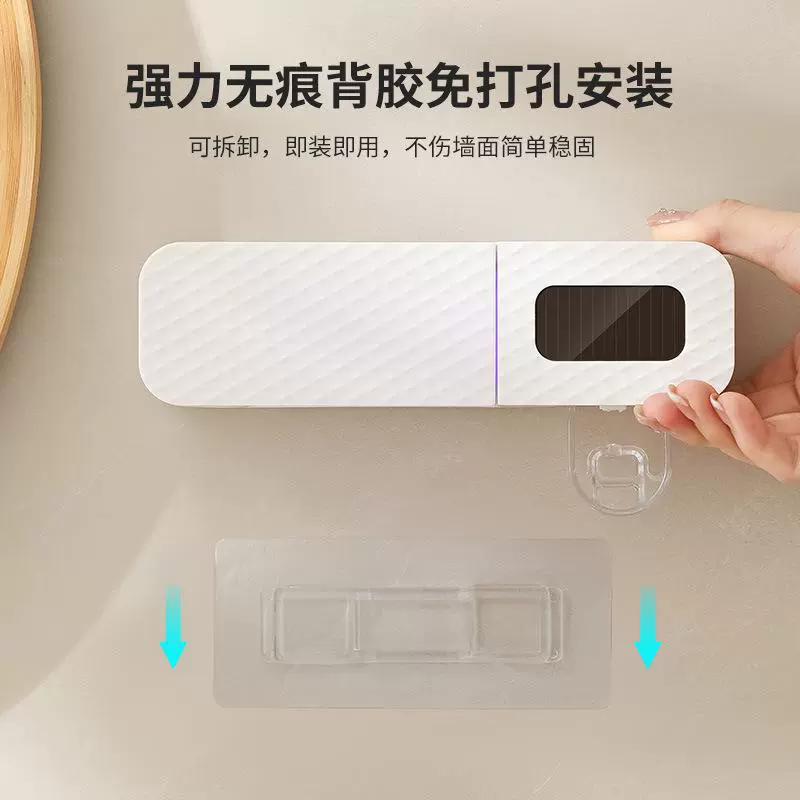 Новый трансграничный продукт, умный держатель для зубных щеток, стерилизатор, УФ-держатель для зубных щеток, настенный держатель для зубных щеток, автоматический соковыжималка для зубной пасты