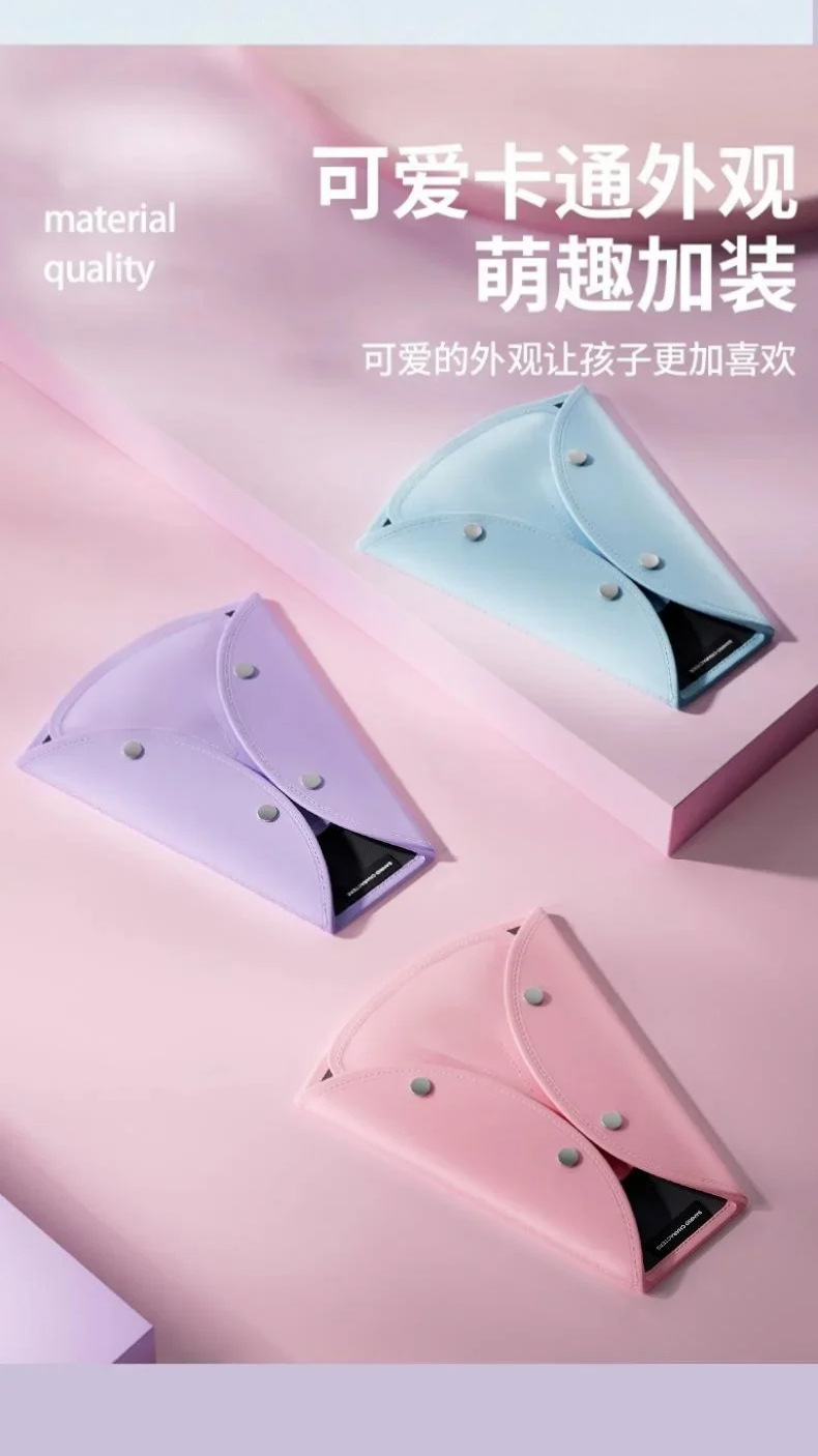 Children's Car Seat Belt Anti-Stranglehold Adjustment Holder Baby Car Strap Auxiliary Belt Shoulder Pad Protective Cover