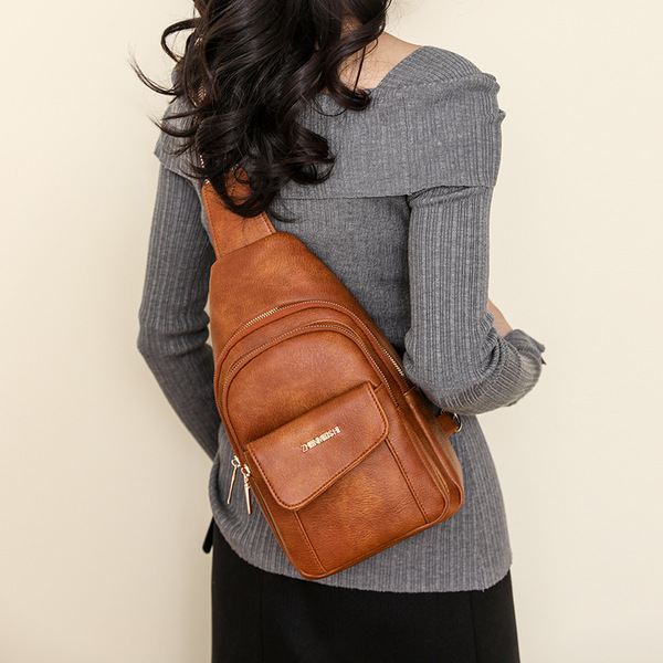 fashionable trend chest bag for men and women