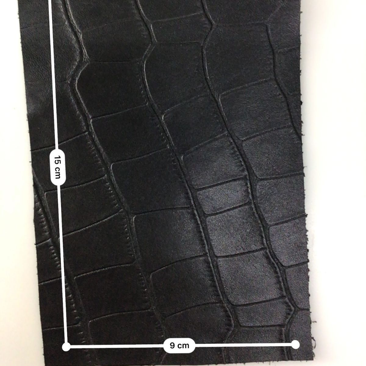 【彩鸿】2021真皮胎牛皮头层方格鳄鱼肚反压全粒面油腊牛皮手机壳