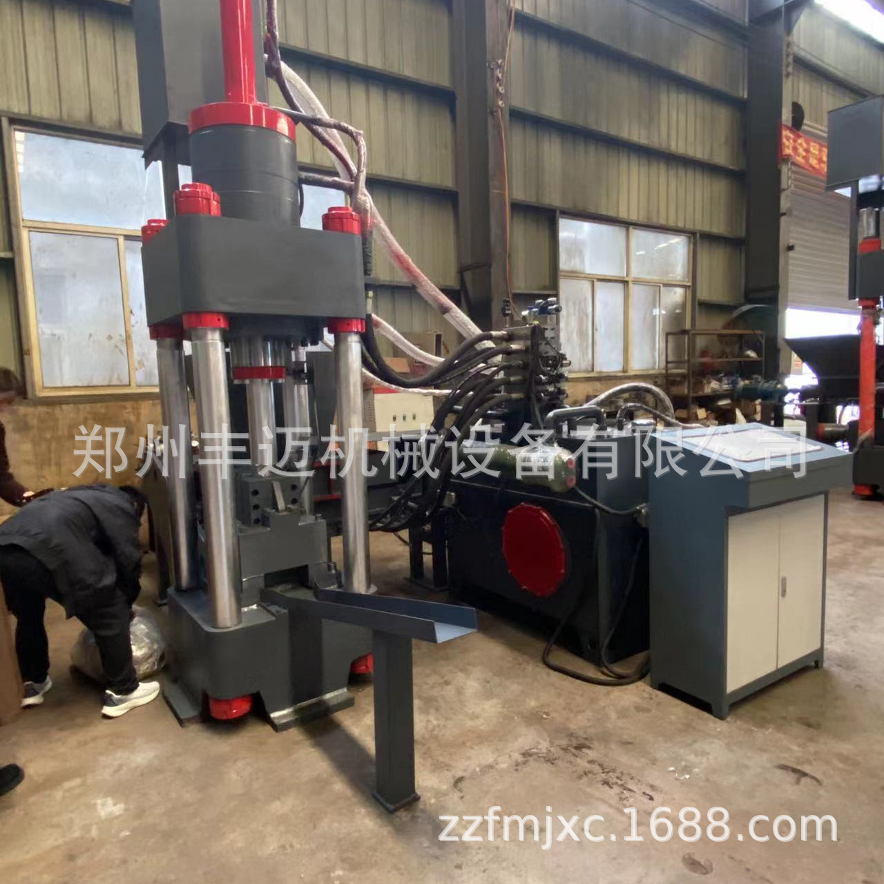 小型液压屑饼机 铸铁屑铜铝屑压饼机 回炉用金属粉末压块成型机