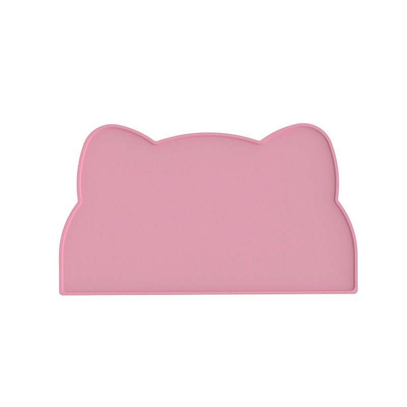 Amazon venta caliente especial para perros y gatos gran forma de gato de silicona almohadilla de comida impermeable antideslizante a prueba de fugas al por mayor image 7