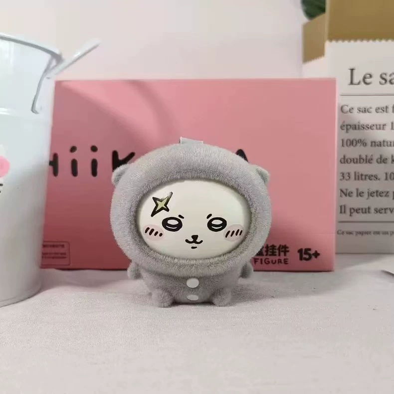 Динозавр-Chiiкaва лицом меняющийся blind box с подвеской из той же серии чиикaва пижамы Usachi Xiaohachi кукла