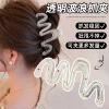 2# wavy hairpin with diamond 10CM