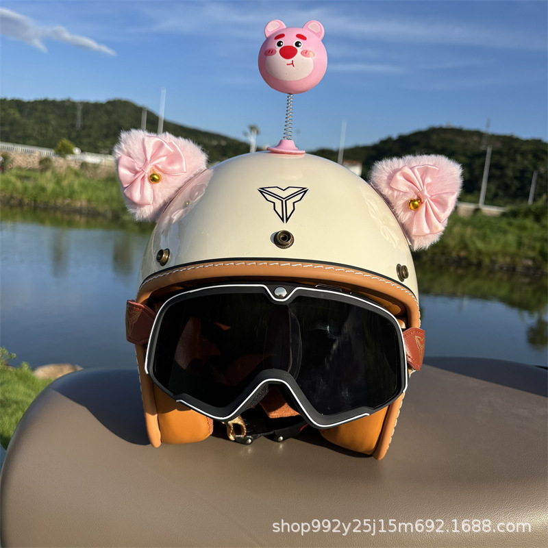 Tailing Accessories Electric Vehicle Decoration Accessories 2025 Niu Electric Vehicle Modification Helmet Stickers Aima Metaverse